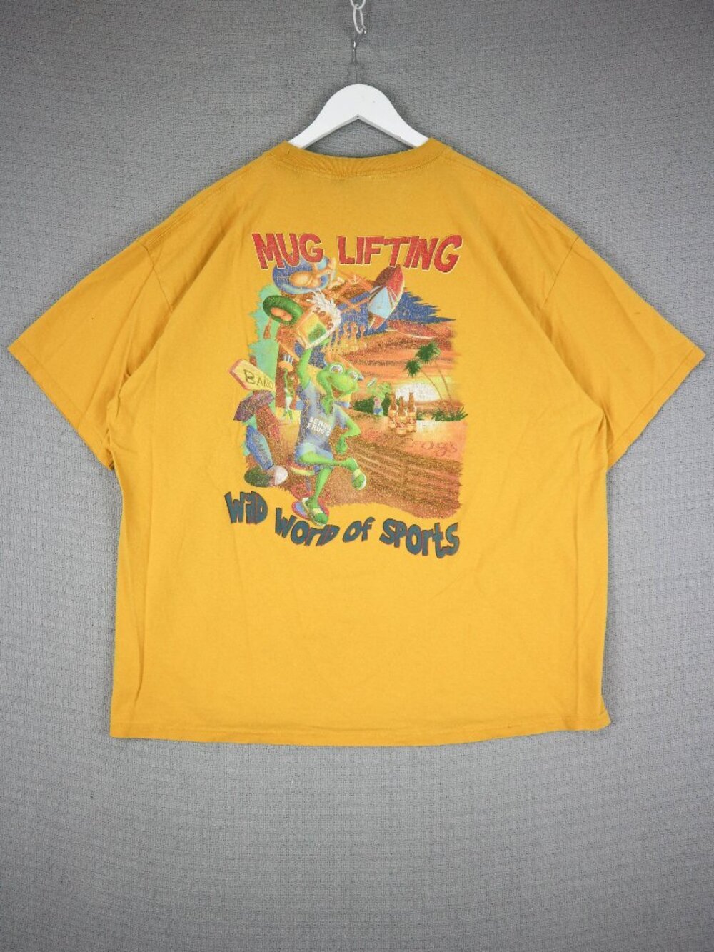Senor Frogs Vintage Wild World of Sports Cancun Tee 200s Y2K Graphic Large
